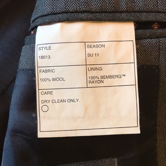 J. Crew Ludlow Italian Wool Herringbone Suit Jacket - Picture 6 of 8